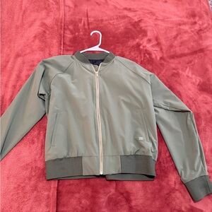 Green Bomber Jacket